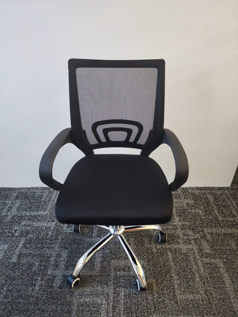 Comfort Ergonomic Height Adjustable Clerical Mesh Office Desk Chair with Lumbar Support Backrest