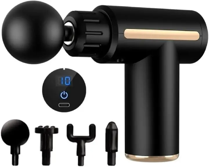 Professional Portable Electric Gun Massager Body Muscle Physiotherapy Lymphatic Drainage
