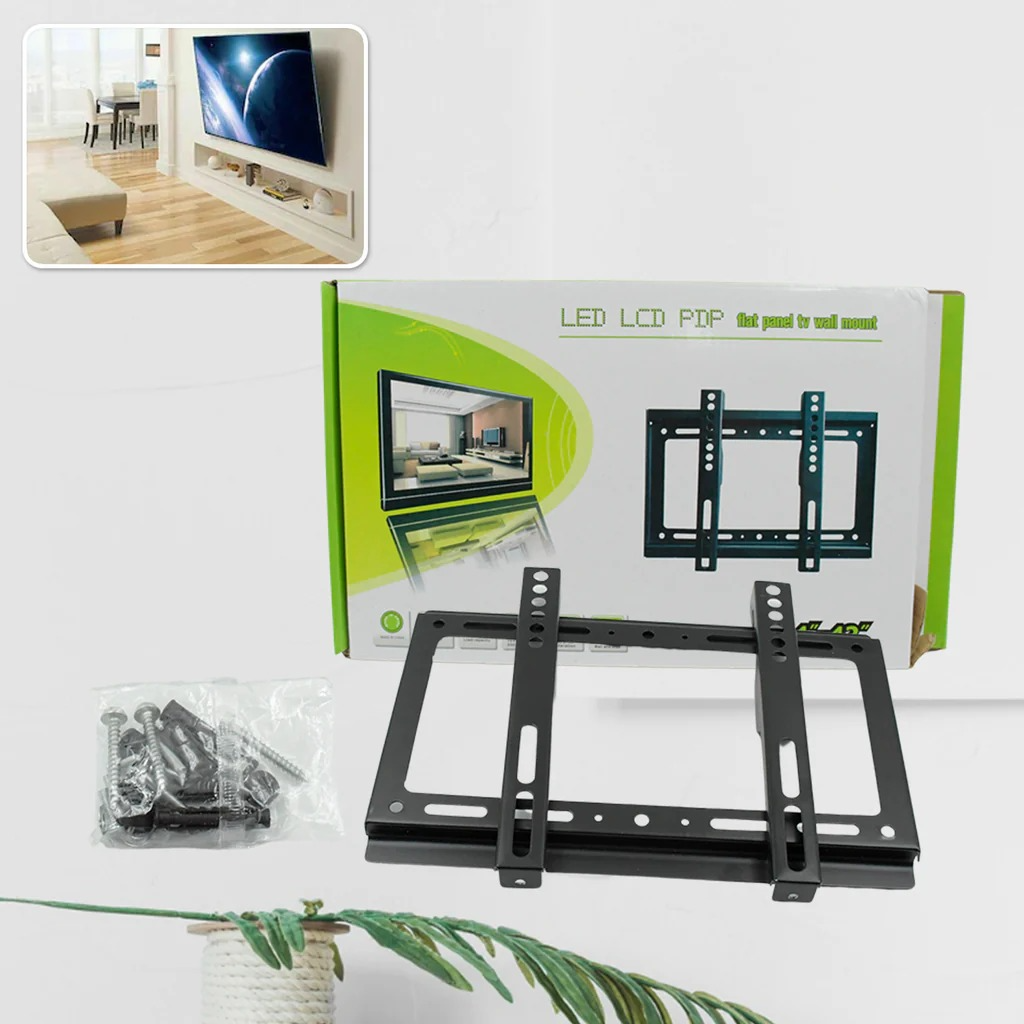 14" to 43" TV Flat Panel Wall Bracket Holder