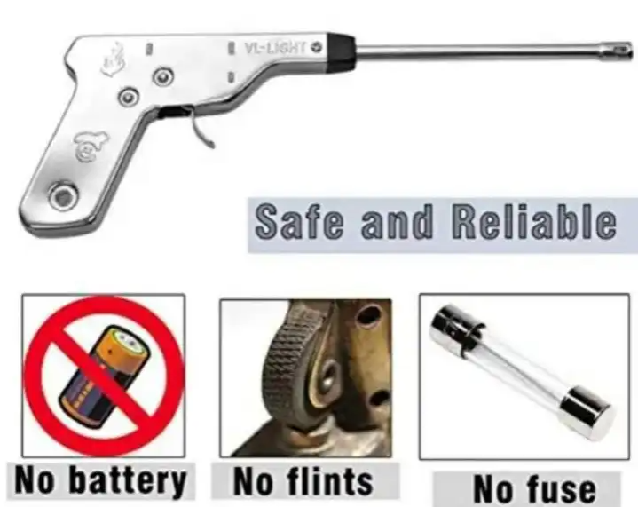 GAS LIGHTER Home Spark Gas Igniter/Kitchen and Dinning room Lighter Gun No Batteries No Fuses Electronic Spark Lights Gas Burners