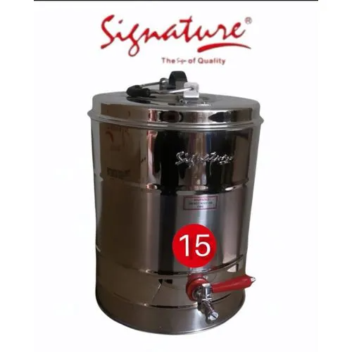 15.0 Ltr Signature Double Wall Insulated Stainless Steel Tea Urn