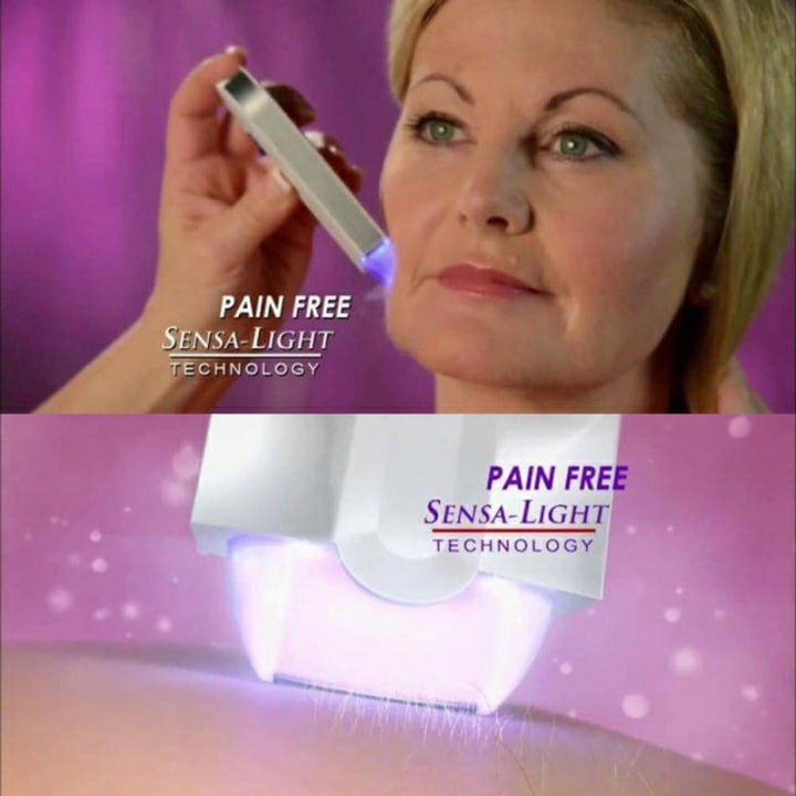 Women's Laser Painless Hair Removal Device (2024 New) Body Epilator Shaver, USB Rechargeable, Multi-functional, Armpit & Back / Legs, Bikini Line, Back / Full Body