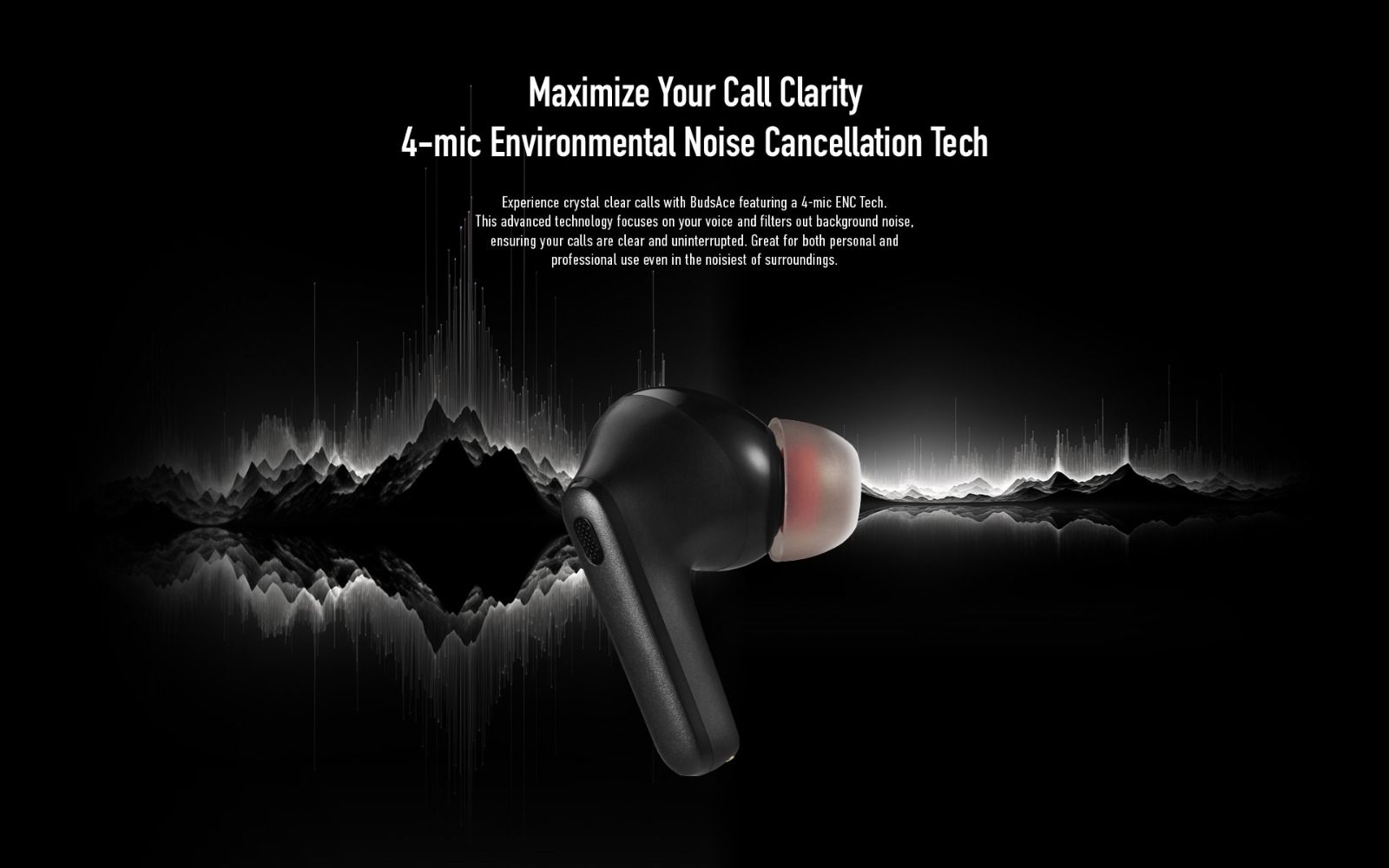 Itel Buds Ace ENC super bass wireless / Bluetooth earbuds
