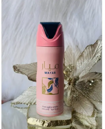 Mayar Perfumed Deodorant for Women - 200ml by Lattafa. Long Lasting Floral Fruity Women'sSpray. Women's Fragrance Body Spray Gift