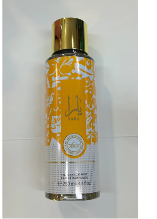 Yara Tous Fragrance Mist Brume Parfumee 250ml Yara Body Mist sweet Tropical-inspired and Feminine Fragrance Suitable for Women