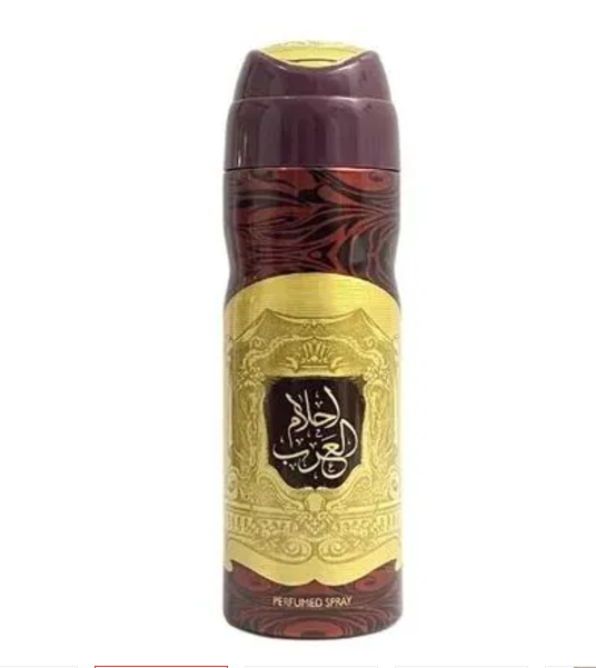 Ahlam Al Arab Body Deodorant 200 ml Gentle Fragrance by Ard Al Zaafaran Suitable for Men Perfumed Body Spray