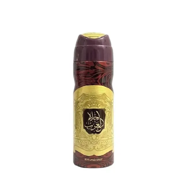 Ahlam Al Arab Body Deodorant 200 ml Gentle Fragrance by Ard Al Zaafaran Suitable for Men Perfumed Body Spray