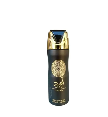 Asad Lattafa Perfumed Spray 200ml Body Deo Spray For Men Arabian Fragrance Long Lasting Lattafa Asad Body Spray