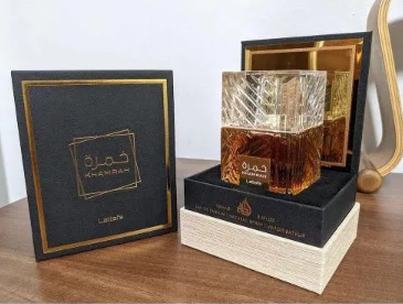 Lattafa Khamrah Perfume | Eau De Parfum 100ml | Unisex Fragrance Khamrah by Lattafa Perfumes Luxurious Long Lasting Arabian Scent