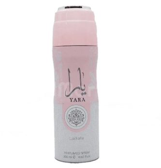 Lattafa Yara Perfumed Body Spray 200ml - Yara by Lattafa Deodorant Perfume Spray for Women Gift Body Spray