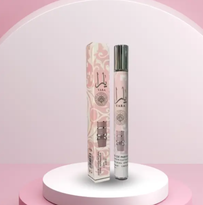 Yara Pink Eau De Parfum 35ML/1.18Floz Mini Pocket Spray 1pc By Lattafa Yara Pink Perfume Fragrance Suitable for Women