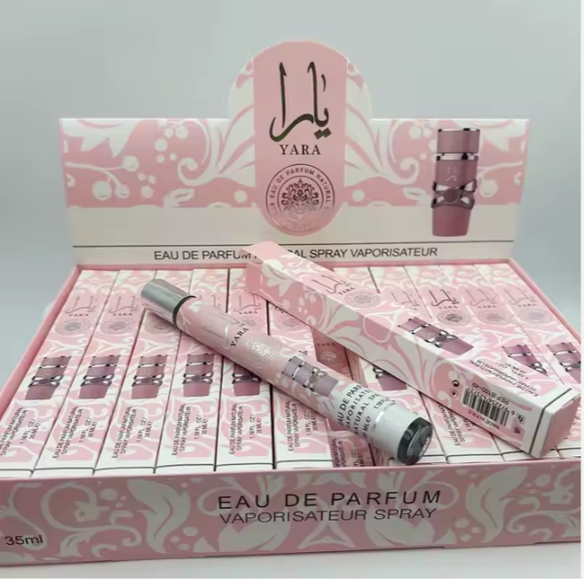 Yara Pink Eau De Parfum 35ML/1.18Floz Mini Pocket Spray 1pc By Lattafa Yara Pink Perfume Fragrance Suitable for Women