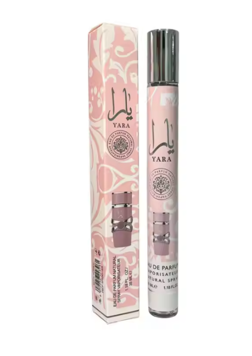 Yara Pink Eau De Parfum 35ML/1.18Floz Mini Pocket Spray 1pc By Lattafa Yara Pink Perfume Fragrance Suitable for Women