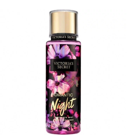 Victoria's Secret Romantic Night Fragrance Mist 250ml From Victoria's Secret Romantic Night Perfumed Body Splash for Evening Wear and Romantic Occasions