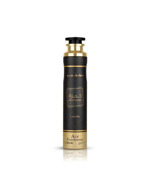 Khamrah Air Freshener by Lattafa 300ml spray alcohol free suitable for homes, cars and bathrooms