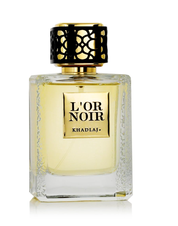 Khadlaj Maison L'or Noir Eau De Parfum Spray, 3.4 Ounce, 100ml EDP perfume unisex long lasting fragrance