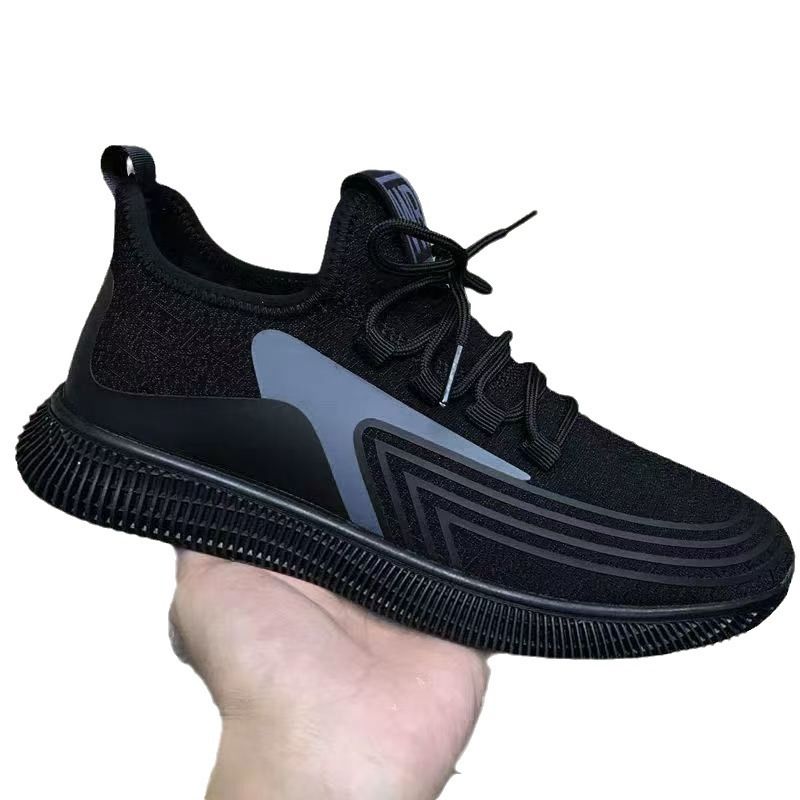 New Male Sneakers Simple Men's Casual Shoes Spring Outdoor Non-slip Men's Shoes Zapatos Para Hombres Breathable Men's Running Shoes