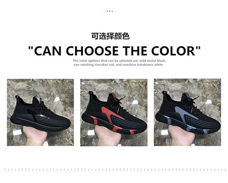 New Male Sneakers Simple Men's Casual Shoes Spring Outdoor Non-slip Men's Shoes Zapatos Para Hombres Breathable Men's Running Shoes