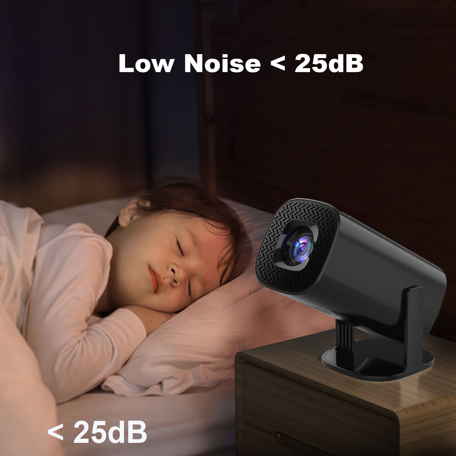 New 2024 4K Android 11 Dual Wifi6 200 ANSI Allwinner H713 BT5.0 1080P 1280*720P Home Cinema Outdoor portable Projetor