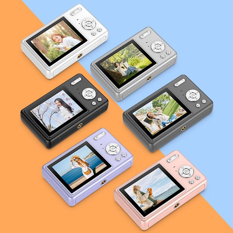 4K HD Digital Camera Child Camcorder Outdoor Anti-Shake Instant Photo Camera 16x Zoom Compact Cameras For Beginner Photography