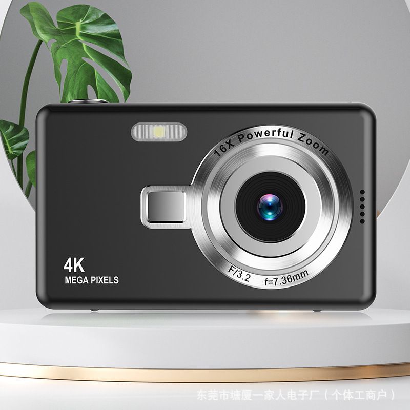 4K HD Digital Camera Child Camcorder Outdoor Anti-Shake Instant Photo Camera 16x Zoom Compact Cameras For Beginner Photography