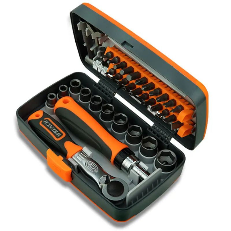 38-in-1 Labor-Saving Ratchet Multi-Purpose Screwdriver Set Household Hardware Screwdriver Tool Combination Screwdriver отверток