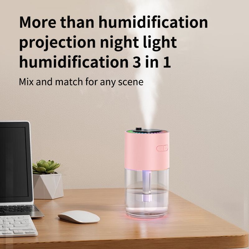 Starry Sky Lights Humidifier Aromatherapy Essential Oil Usb Creative Car Air Humidifier Household Water Refill Atomizer