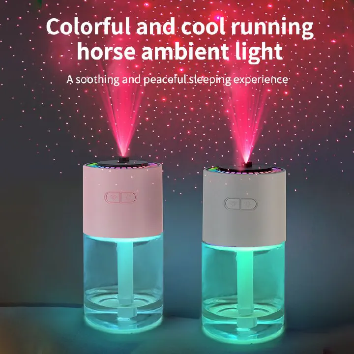 Starry Sky Lights Humidifier Aromatherapy Essential Oil Usb Creative Car Air Humidifier Household Water Refill Atomizer