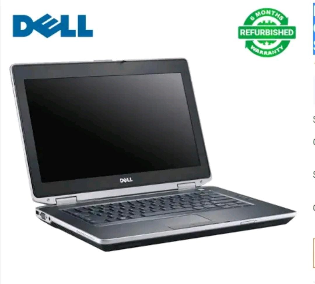 (CHRISTMAS OFFER) REFURBISHED DELL LATITUDE 6330 LAPTOP CORE INTEL I5 4 GBRAM 500GB HDD 6 MONTHS WARRANTY 14 INCH , INSTALLED WINDOWS 10 PRO