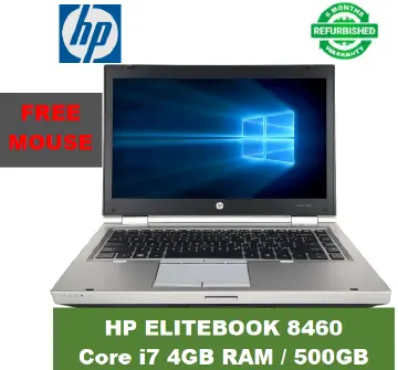 Hp Elitebook 8460 I7 4/500GB HDD