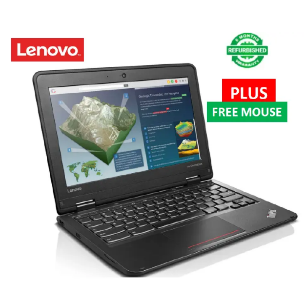 (PROMOTION!) LENOVO YOGA 11E 4GB RAM / 128GB SSD 2 IN 1 TOUCHSCREEN X360 LAPTOP REFURBISHED LAPTOP 12" INCH INSTALLED WINDOWS 10 PRO PLUS FREE MOUSE COMPUTER LAPTOPS