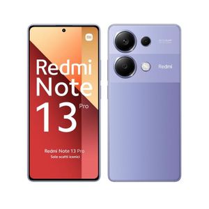 New Arrival XIAOMI Redmi Note 13 Pro 8GB RAM+256GB 6.67" Display Dual SIM Phones 200MP Camera IP54 dust and splash resistant Gorilla Glass 5 5000mAh Battery 67W Charging Android 13 Smart Phones