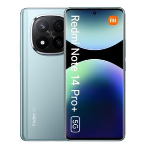 [New Arrival] Redmi Note 14 pro+ 5G 12GB+512GB 6.67" 120Hz Curved AMOLED Display 200MP Camera 5110mAh Battery Dual SIM IP68Water/Dust Resistant In-screen Fingerprint 120W Note 14 Pro Plus Smart Phone