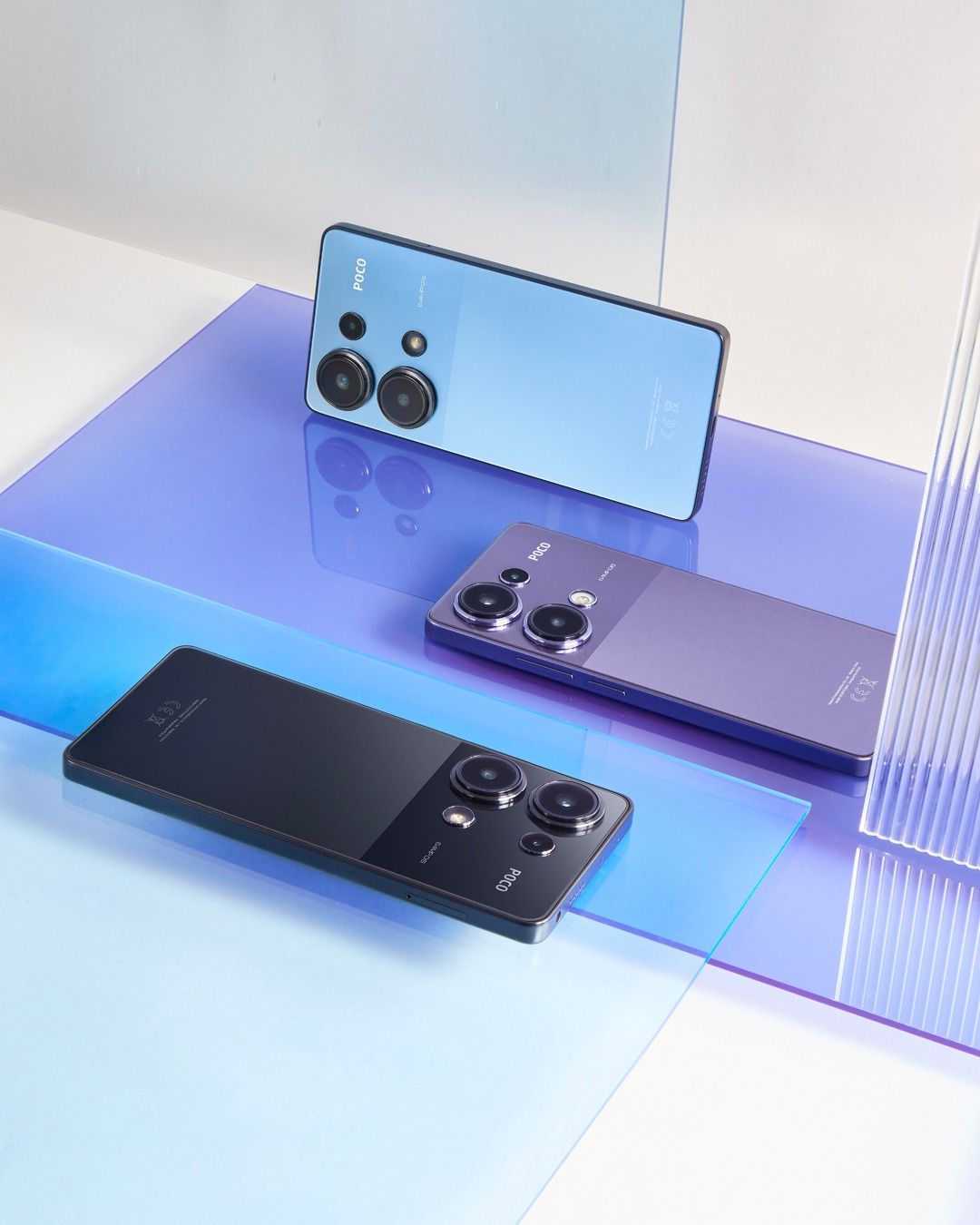 [New Arrival] XIAOMI POCO M6 Pro 8GB+256GB ROM 6.67" 120Hz AMOLED Display 64MP Camera IP54 Dust and Water-Resista Fingerprint Unlock 5000mAh Battery 67W Fast Charge Smart Phones