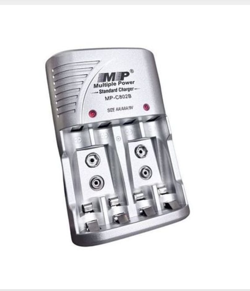 Multiple Power AA AAA 9V Battery Standard Charger Ni-mh Ni-cd 220V