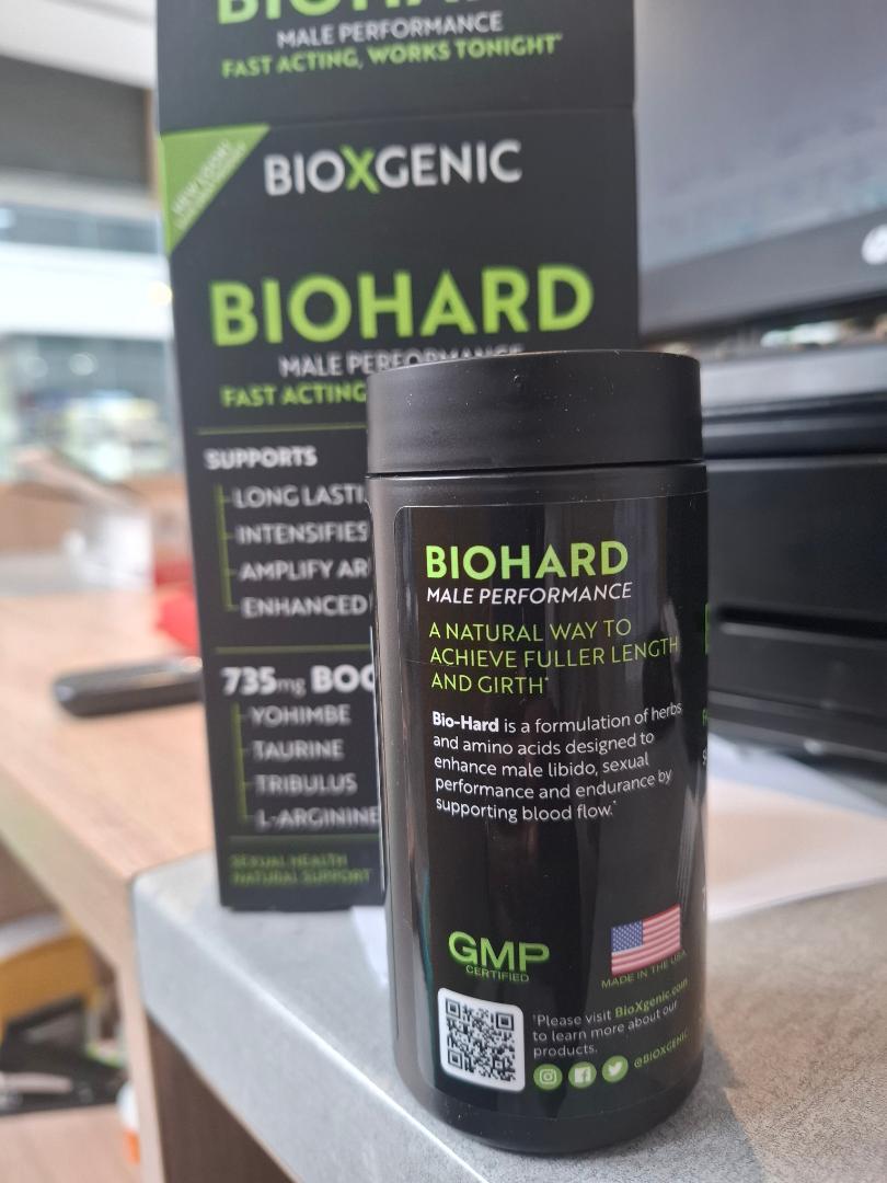 BioXgenic BioHard Male Performance Booster, 30 view 4