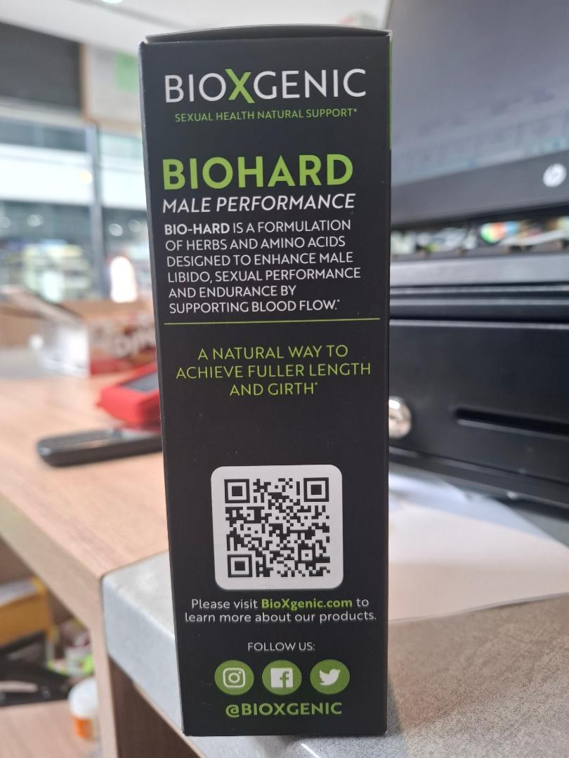 BioXgenic BioHard Male Performance Booster, 30 view 5