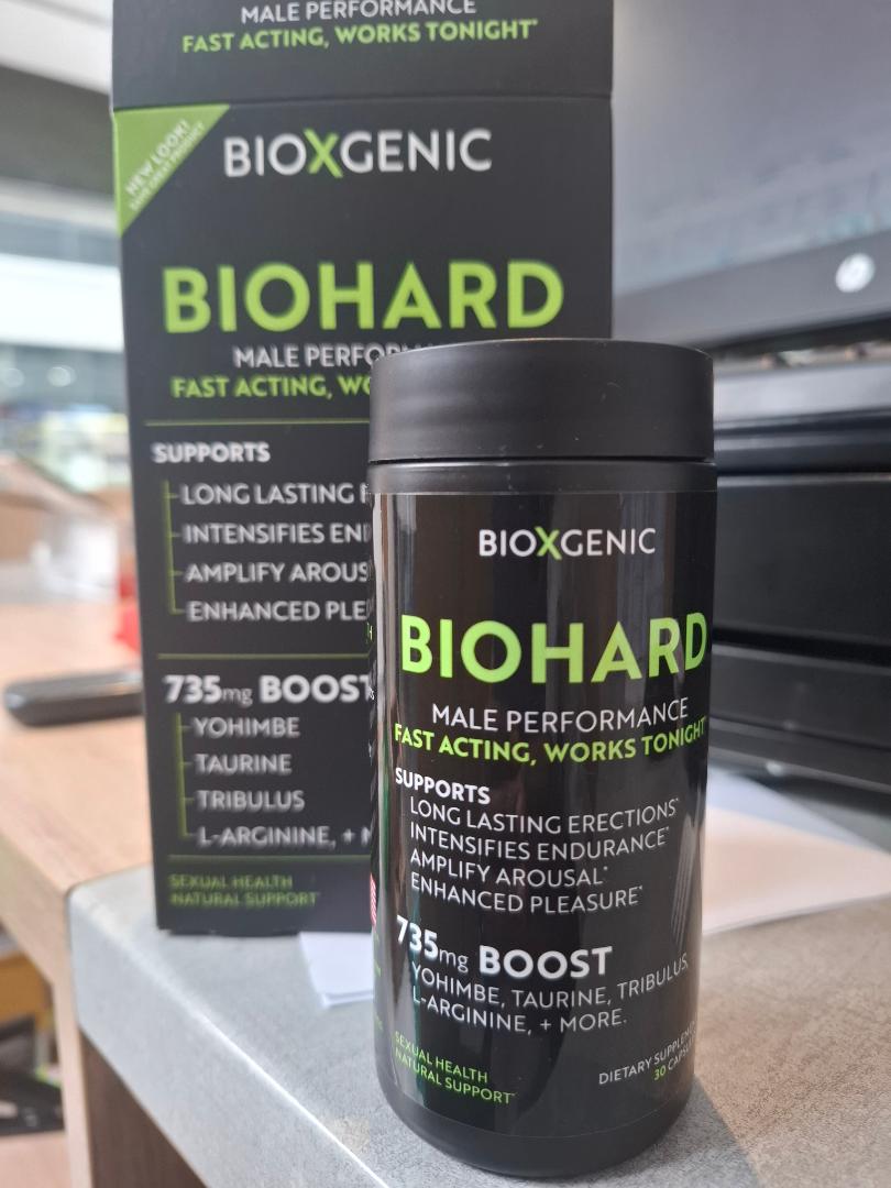 BioXgenic BioHard Male Performance Booster, 30 view 3