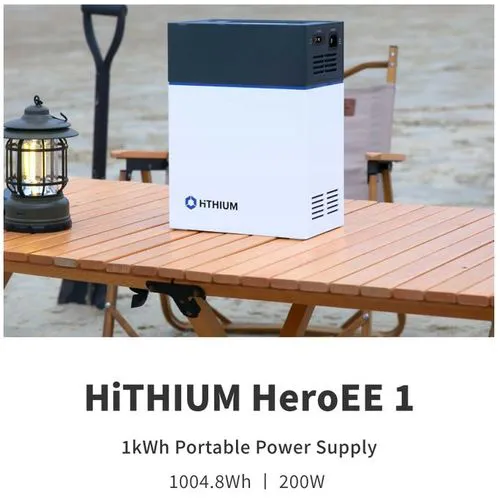 Offer!! Hithium Heroee 1 Portable power station solar&electricty,AC output3in 1 Battery+Inverter+MPPTCharge controller 1004Wh200watts output 2yrs warranty 8kg