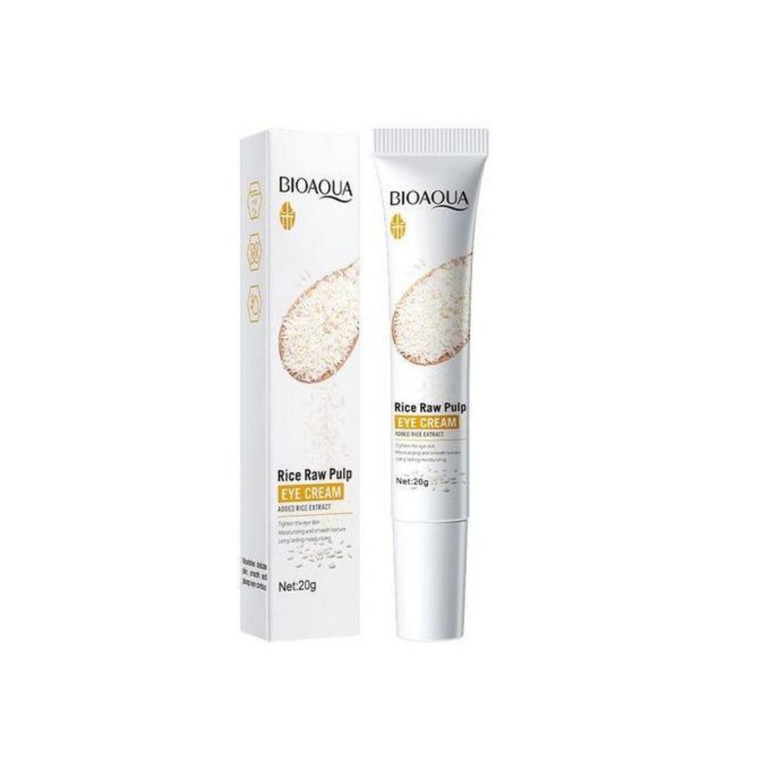 6IN1 BIOAQUA RICE PUREE SKINCARE SERIES  FOR Brightening-anti-wrinkle (CLEANSER,TONER,SERUM,EYECREAM, FACIAL CREAM AND FACE LOTION)