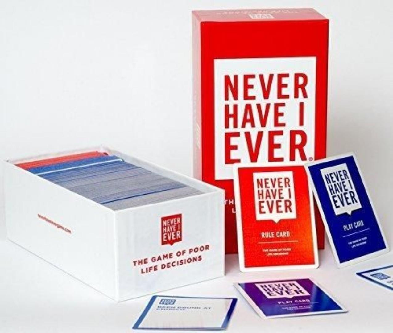 Never Have I Ever Card Game - Expansion Pack One, The Ultimate Adult Party Game Starter Pack, Spice Up Your Next Game Night, Pregame, or Icebreaker, Includes Wild and Hilarious Prompts, Ages 17+