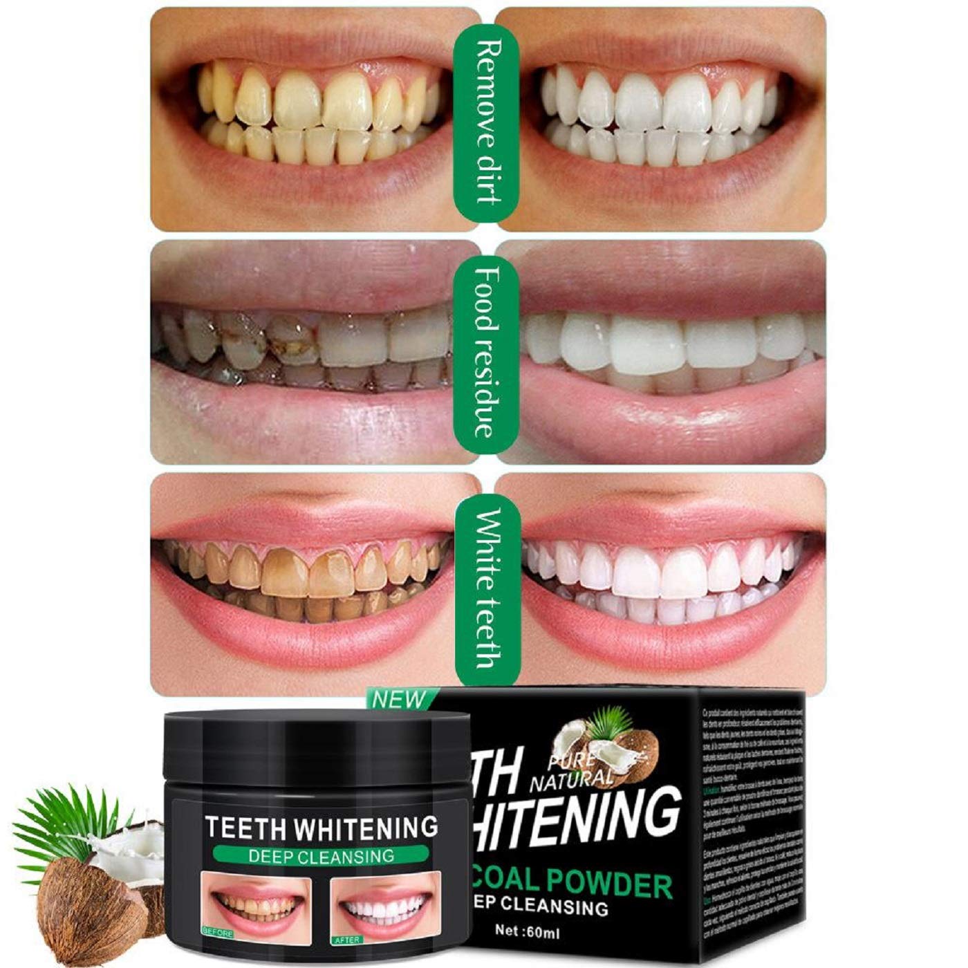 DEEP CLEANING AND WHITENING POWDER 60G