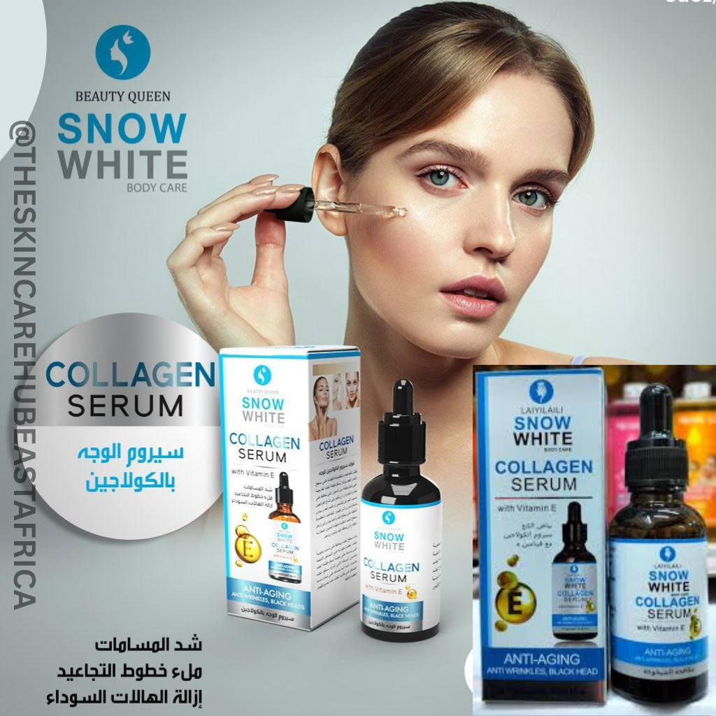 SNOW WHITE COLLAGEN SERUM WITH VITAMIN E 30 ML