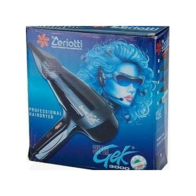 ORIGINAL Ceriotti Super GEK 3000 Blow Dryer, a professional hair dryer designed for salon and home use.