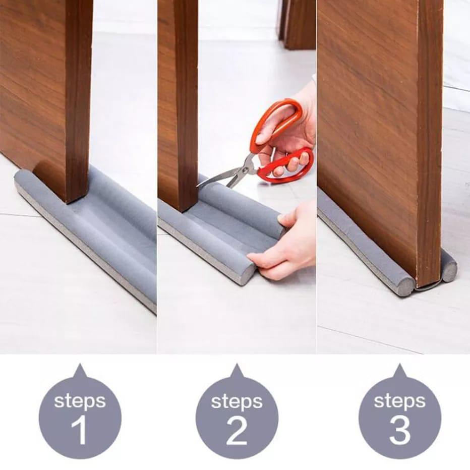 Flexible Door Bottom Sealing Strip Guard / pest blocker Sealer Water and dust proof