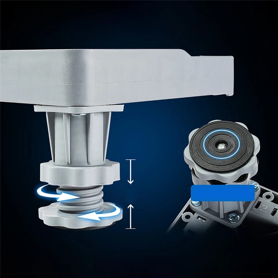 HEAVY DUTY WASHING MACHINE/FRIDGE/COOKER STAND BASE WITH EXTRA ADJUSTABLE STANDS