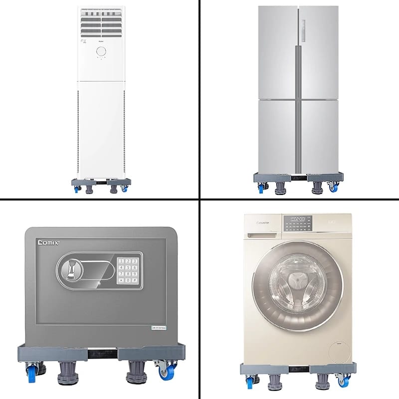 HEAVY DUTY WASHING MACHINE/FRIDGE/COOKER STAND BASE WITH EXTRA ADJUSTABLE STANDS