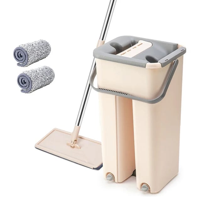 High Quality Flat Vertex Mop With Bucket And Extra Cleaning clothe