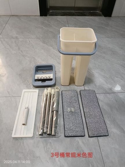 High Quality Flat Vertex Mop With Bucket And Extra Cleaning clothe