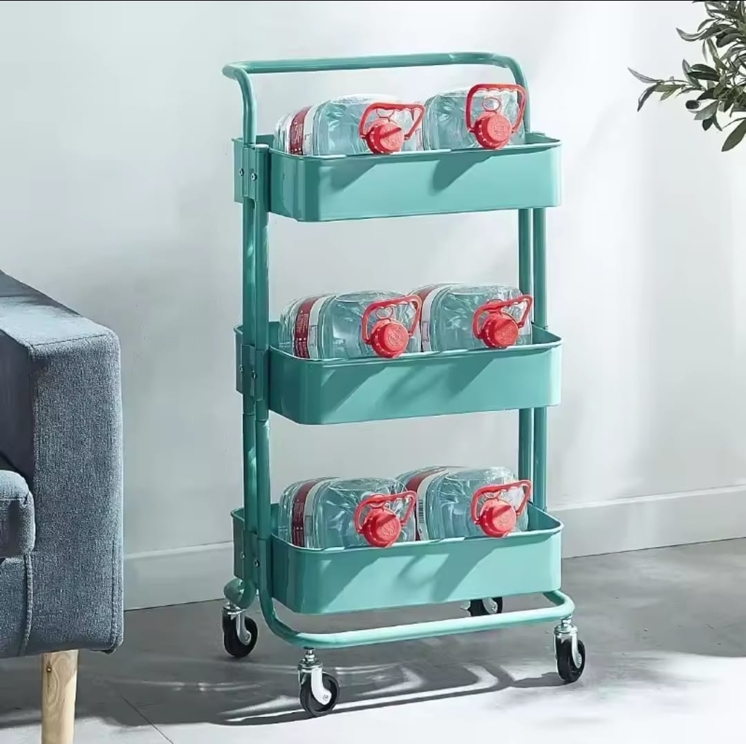 Vertical Trolley Storage Racks Best price for Multi-functional movable trolley storage rack( full ...